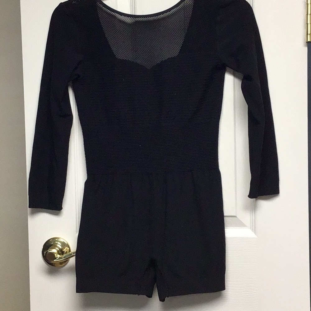 BCBG GENERATION a sexy black bodysuit
